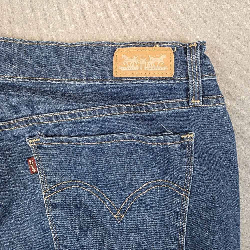 Vintage Levi's 515 Jeans Women 34x30 Low Rise Boot Cut Stretch Size 14 Y2K - Picture 8 of 10
